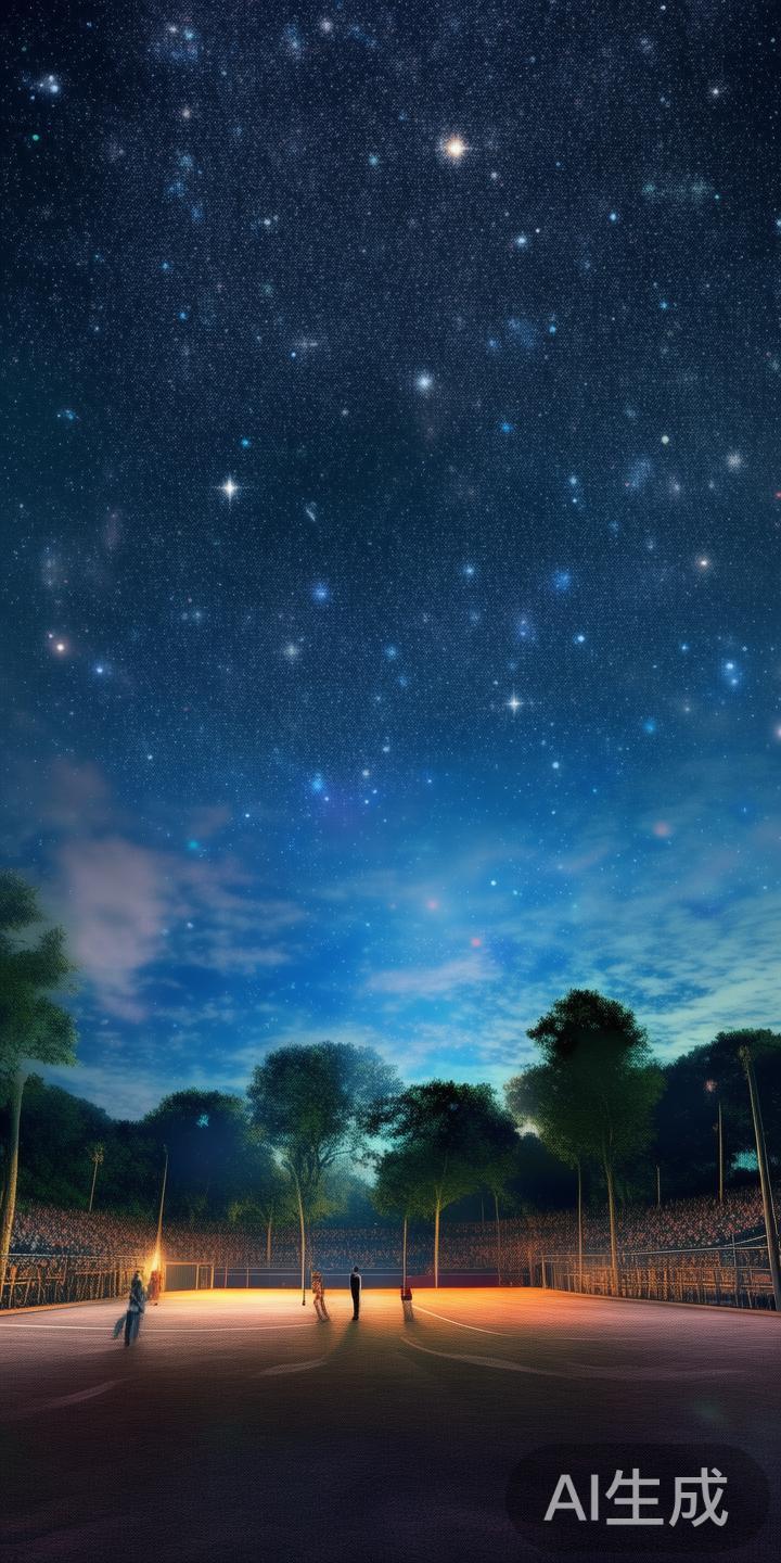 星空之下尽情挥洒激情:体育赛事中的浪漫与魅力 首先,在星空之下,看似简单的体育赛事变得更加令人心